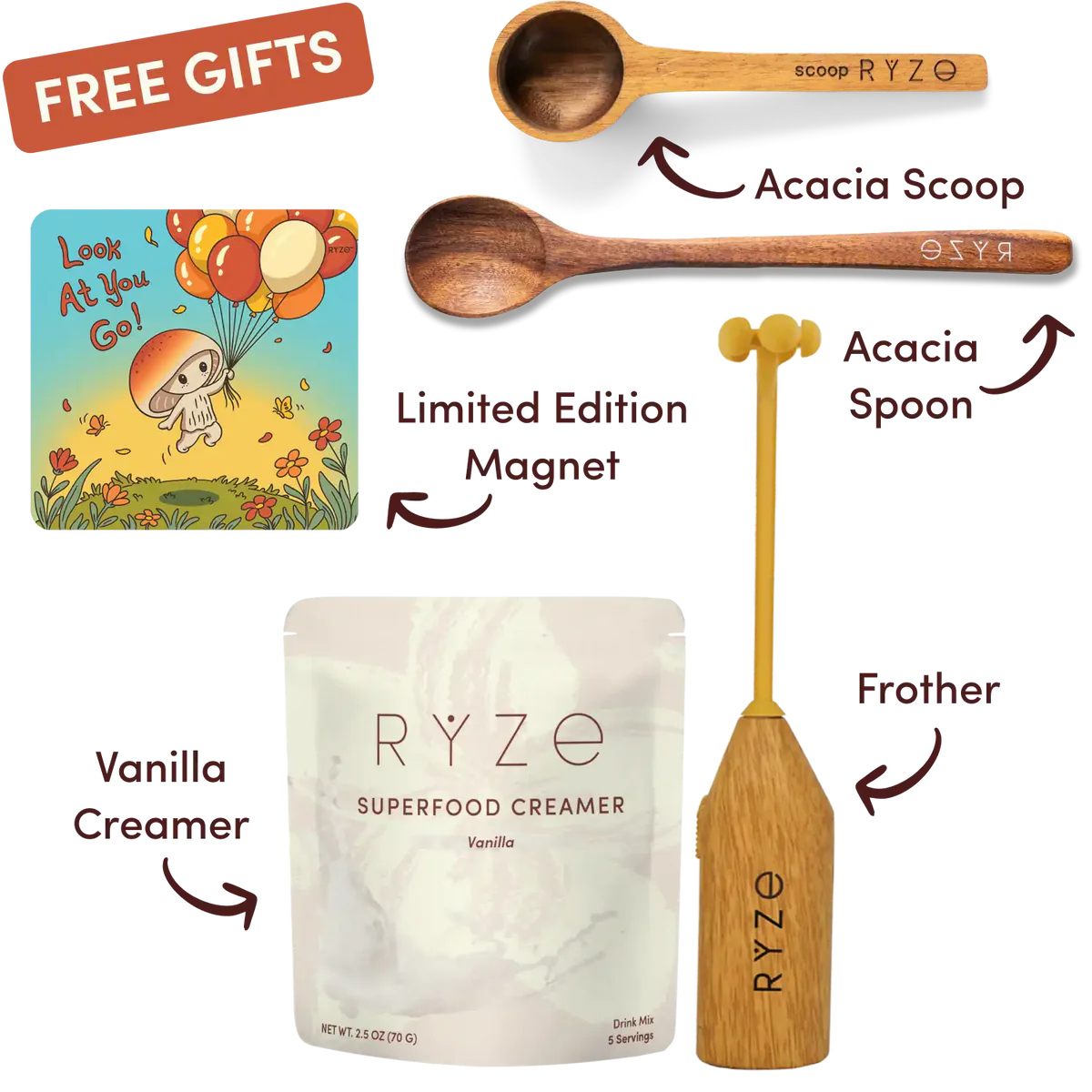Mushroom Coffee Starter Kit (60 servings) - Starter Choice